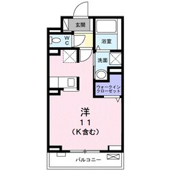 ハレルアナの物件間取画像